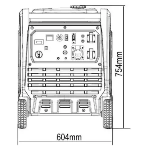 Gerador Genergy Inverter Tenerife II RC 230V 7500W